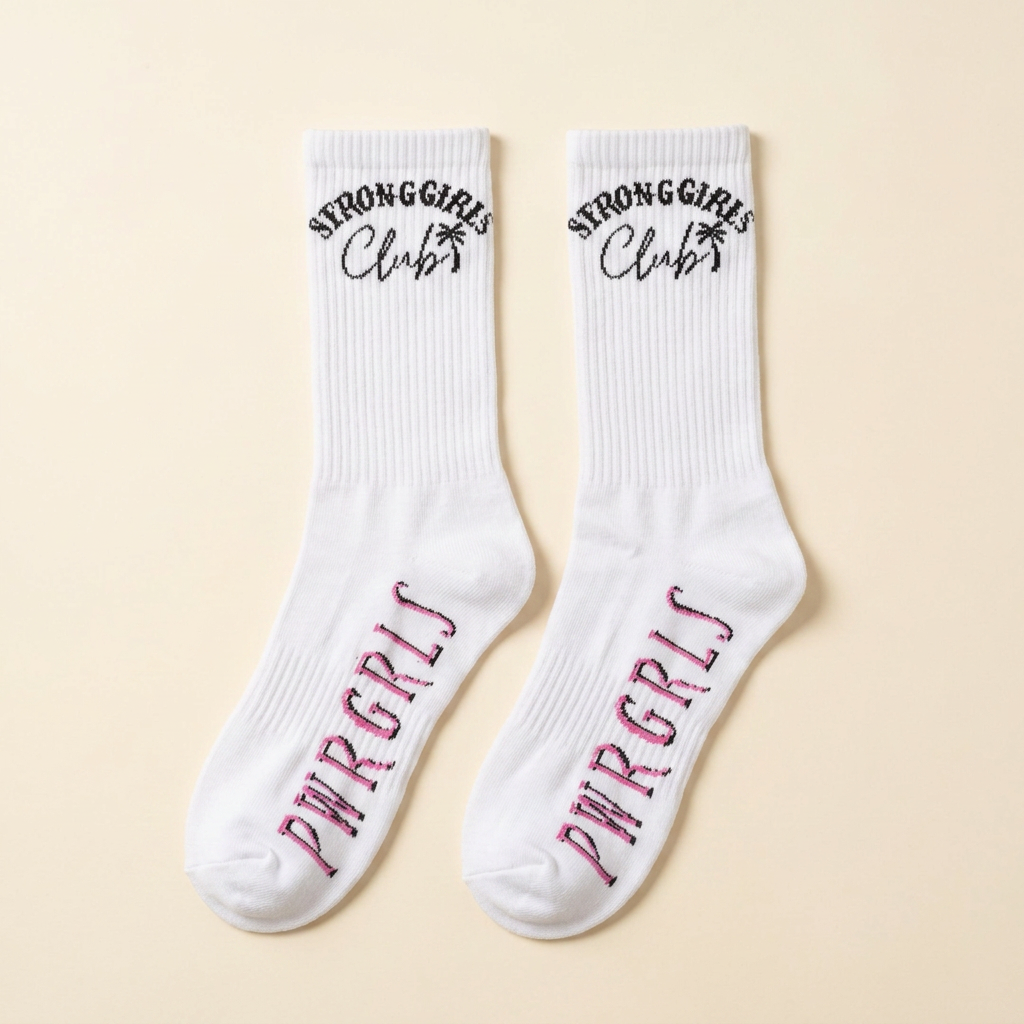 Strong Girls Club — The Signature Crew Sock