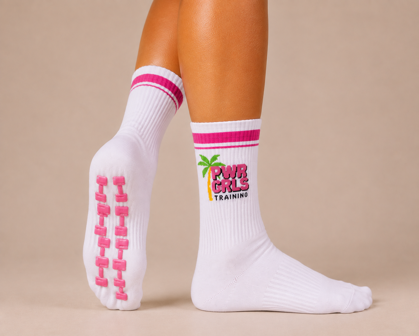 PWRGRLS Essentials — The Non-Slip Training Grip Sock