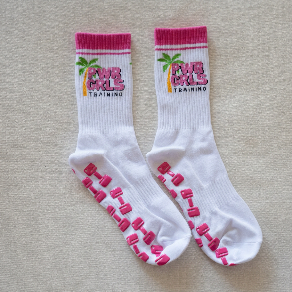 PWRGRLS Essentials — The Non-Slip Training Grip Sock