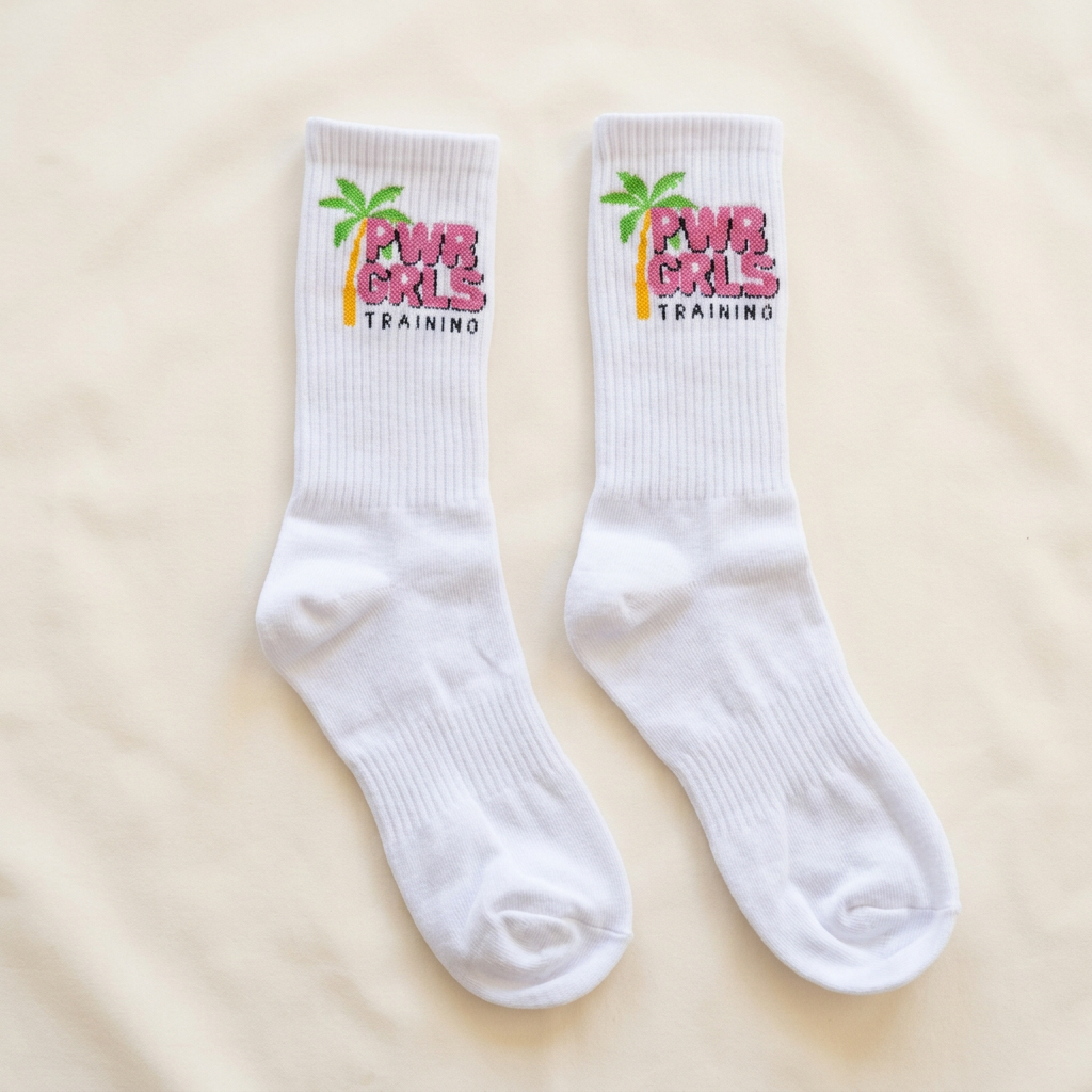 PWRGRLS Essentials — The Training Crew Sock