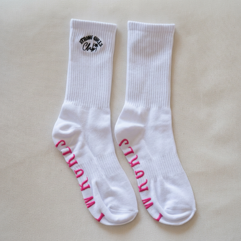 Strong Girls Club — The Non-Slip Signature Grip Sock